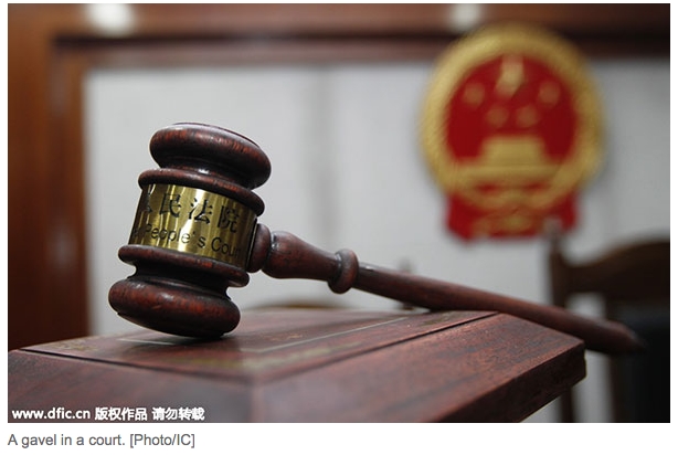 La justice chinoise au secours des avocats locaux ? Copie d’écran du China Daily, le 21 septembre 2015.
