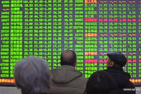 Valse boursière en Chine