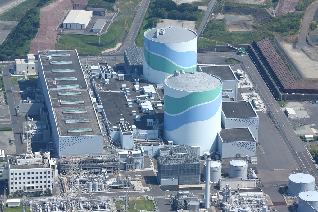 Le réacteur nucléaire n°1 de Sendai à Satsumasendai (préfecture de Kagoshima), le 11 août 2016