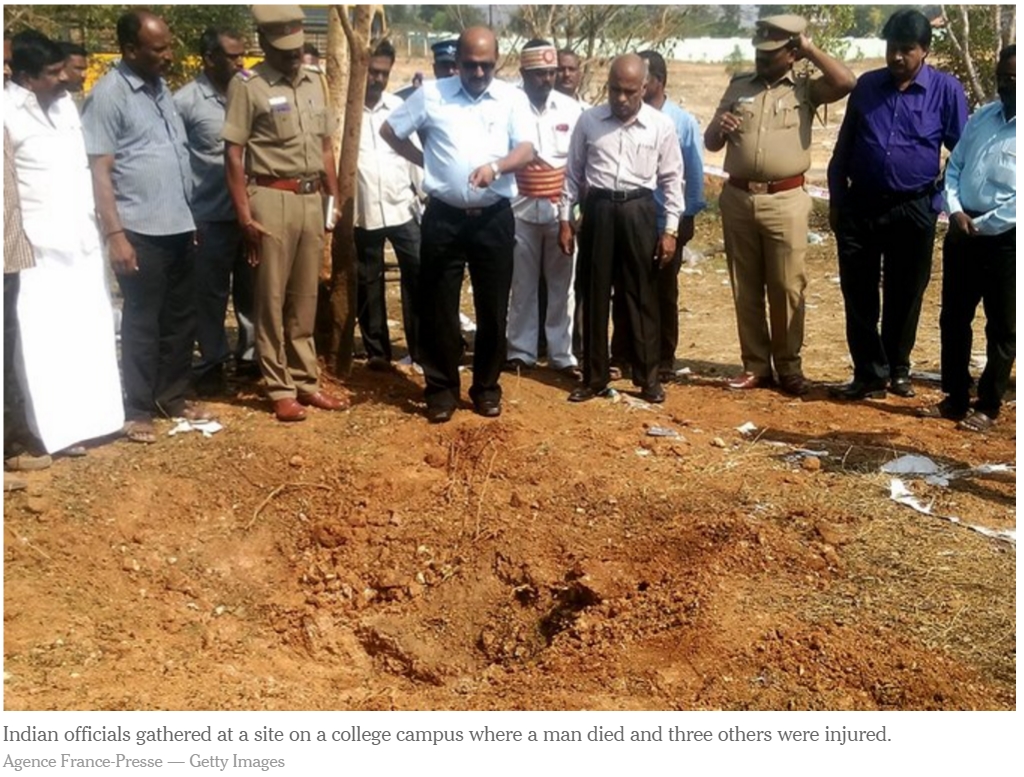 Selon la NASA, ce n'est pas une météorite qui a tué le chauffeur de bus du Tamil Nadu (Inde) dimanche.