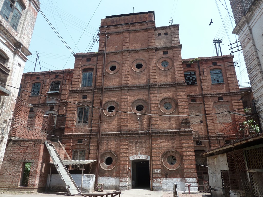 La Cawnpore Woollen Mills à Kanpur dans l'Uttar Pradesh au nord de l'Inde.