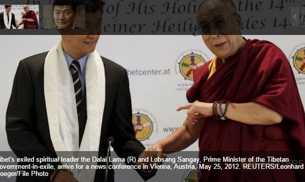 Le diplomé de Harvard a été élu a 57% pour défendre l'autonomie du Tibet. Copie d'écran de “Channel News Asia”, le 27 avril 2016.
