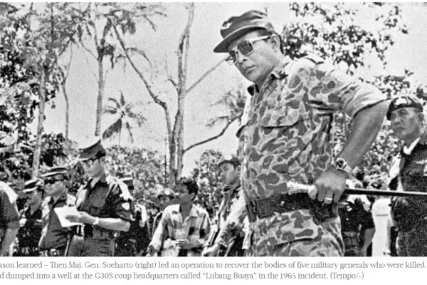 L'Indonésie reviendra-t-elle sur la censure qui s'abat sur les massacres de 1965 dans l'archipel ? Copie d'écran du “Jakarta Post”, le 18 avril 2016.