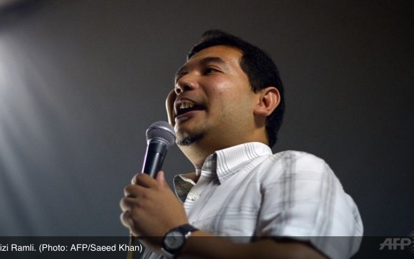 En Malaisie, le parlementaire Rafizi Ramli, vice-président du parti d'opposition le Parti Keadilan Rakyat