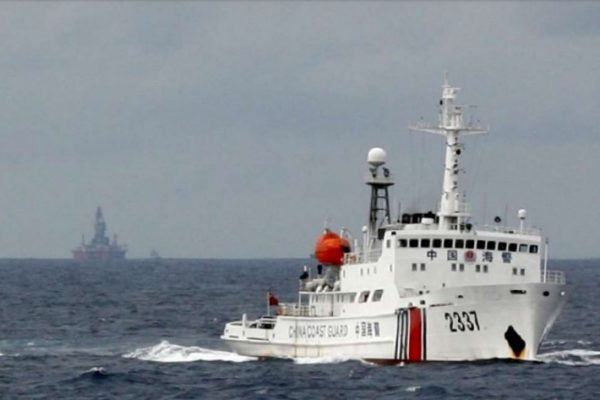 Pékin souhaite créer une base navale sur l'une des îles Spratley afin d'abriter un navire de sauvetage. Copie d'écran du "South China Morning Post", le 23 mai 2016.
