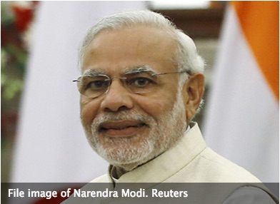 Le Premier ministre indien Narendra Modi vient de fêter ses deux ans au pouvoir avec un sondage lui donnant 76% d'approbation dans l'opinion. Copie d'écran du site “First Post”, le 26 mai 2016.