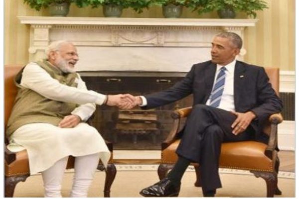 Les visites répétées de Narendra Modi aux Etats-Unis bénéficient non seulement à l'Inde, mais aussi à l'image du Premier ministre. Copie d'écran du Times of India, le 9 juin 2016.