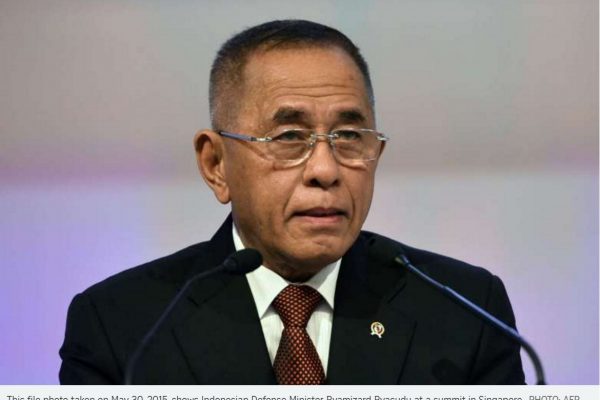 Le ministre indonésien de la Défense vient de porter un coup d'arrêt à la dynamique gouvernementale pour faire la lumière sur les massacres de 1965. Copie d'écran du “Straits Times”, le 3 juin 2016.