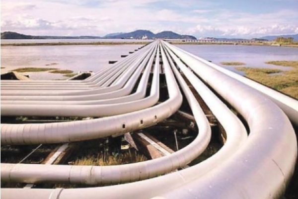 Le contrat porte sur la création d'un pipeline de 1 100 km, malgré les sanctions visant l'entreprise russe chargée de sa construction. Copie d'écran de The Express Tribune, le 24 juin 2016.