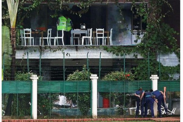 Pour les autorités de Dacca, l'attaque du vendredi 1er juillet a été perpétrée par des groupes locaux et non par Daech. Copie d'écran de The Hindu, le 5 juillet 2016.