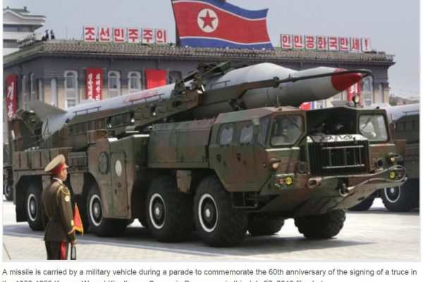 Un institut américain pense avoir découvert un ancien site d'enrichissement d'uranium ayant servi au programme nucléaire militaire nord-coréen. Copie d'écran de Reuters, le 22 juillet 2016.