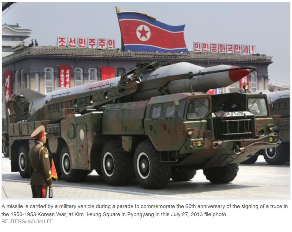 Un institut américain pense avoir découvert un ancien site d'enrichissement d'uranium ayant servi au programme nucléaire militaire nord-coréen. Copie d'écran de Reuters, le 22 juillet 2016.