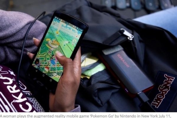 Le jeu de réalité virtuelle Pokémon Go pourrait être jugé incompatible avec l'islam en Malaisie. Copie d'écran du Malay Mail Online, le 22 juillet 2016.