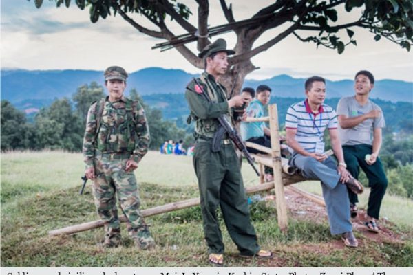 Les négociations de paix en Birmanie se retrouvent dans l'impasse quant à la participation de certains groupes ethniques. Copie d'écran du Myanmar Times, le 11 août 2016.
