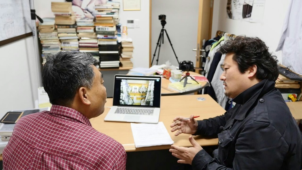 Photo du journaliste sud-coréen Lee Sang-ho