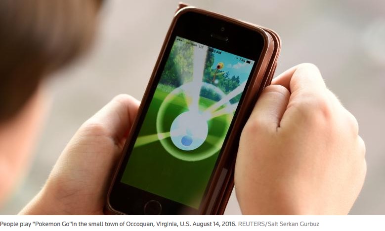 Le gouvernement vietnamien bannit le jeu Pokémon Go de l'enceinte de ses bureaux et de ses sites sensibles. Copie d'écran de Reuters, le 18 août 2016.