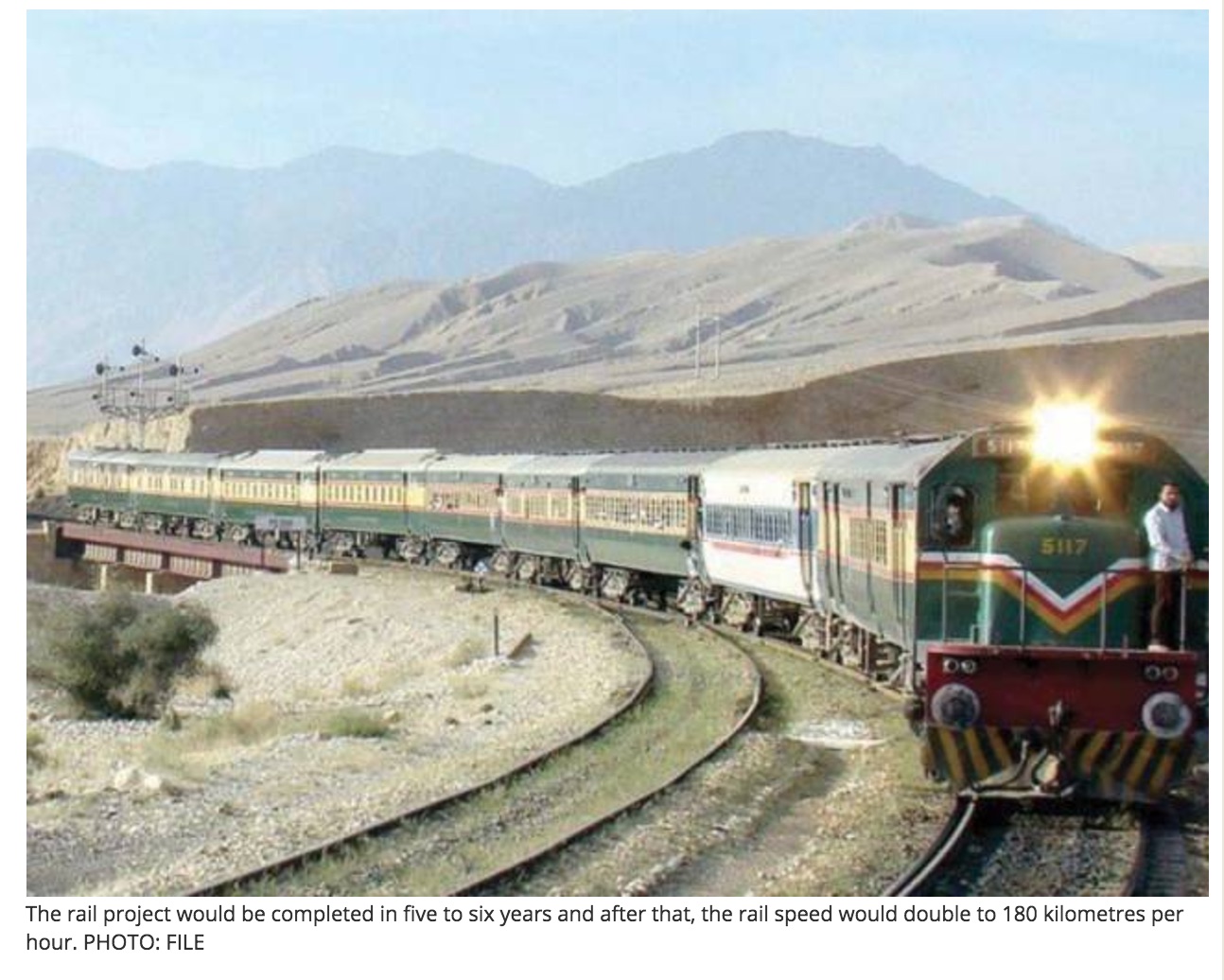 Nouvel investissement pour la Chine dans son projet de corridor économique avec le Pakistan. Copie d'écran de Tribune, le 30 septembre 2016.