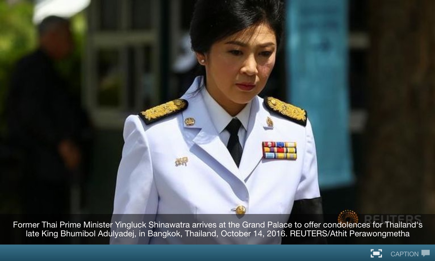 L'ex-Premier ministre a assuré qu'elle utiliserait tous les moyens possibles pour se défendre. Copie d'écran de Channel News Asia, le 21 octobre 2016.