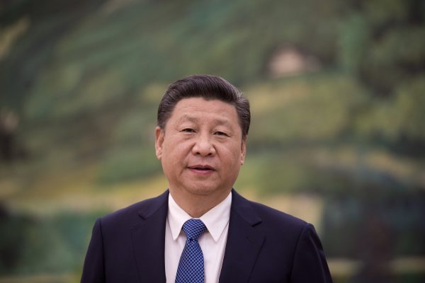 Le président chinois Xi Jinping dans le Grand Hall du Peuple à Pékin le 2 décembre 2016. (Crédits : AFP PHOTO / POOL / Nicolas ASFOURI)