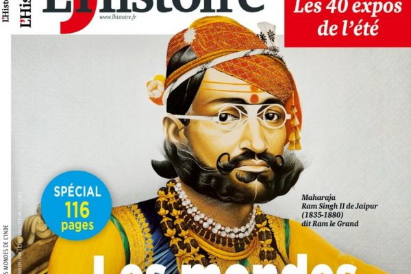 Le magazine mensuel "L'Histoire" consacre un numéro spécial été juillet-août sur l'Inde d'hier et d'aujourd'hui. (Crédit : L'Histoire)