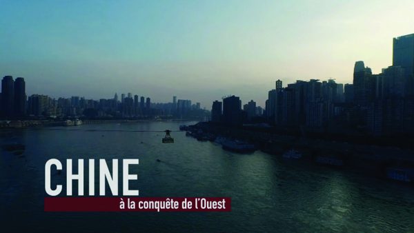 "Chine, à la conquête de l'Ouest", un film documentaire diffusé sur Arte le 10 octobre à 22h35, réalisé par Laurent Bouit et co-écrit avec Pierre Thiessen et Nicolas Sridi. (Crédit : Morgan)
