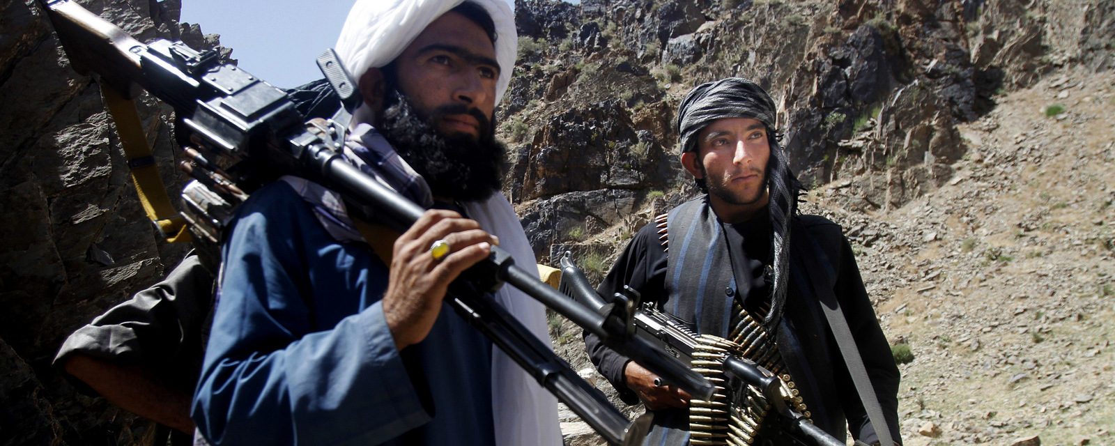 Combattants Taliban dans le district de Shindand, province afghane de Herat. (Source : Mint Press news)