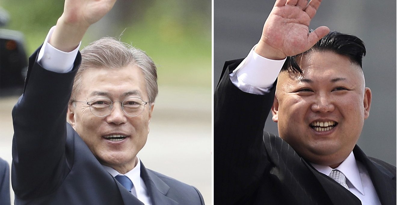 Le président sud-coréen Moon Jae-in rencontre ce vendredi 27 avril son homologue nord-coréen Kim Jong-un. (Source : South China Morning Post)