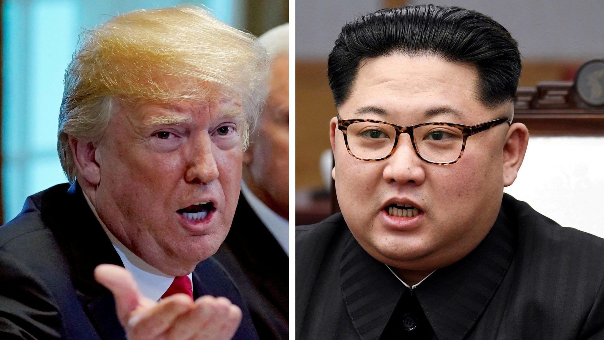 Viendra, viendra pas... Le président américain Donald Trump et le leader nord-coréen Kim Jong-un doivent se rencontrer (ou pas) à Singapour le 12 juin 2018. (Source : Quartz)