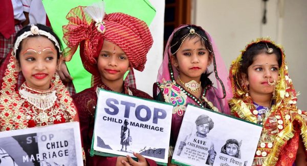 Campagne contre le mariage d'enfants au Rajasthan dans le nord de l'Inde. (Source : The Samaja)