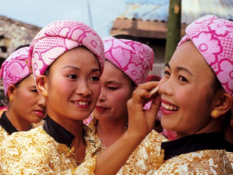 Femmes de la minorité Dai en Chine. (Source : Maison de la Chine)