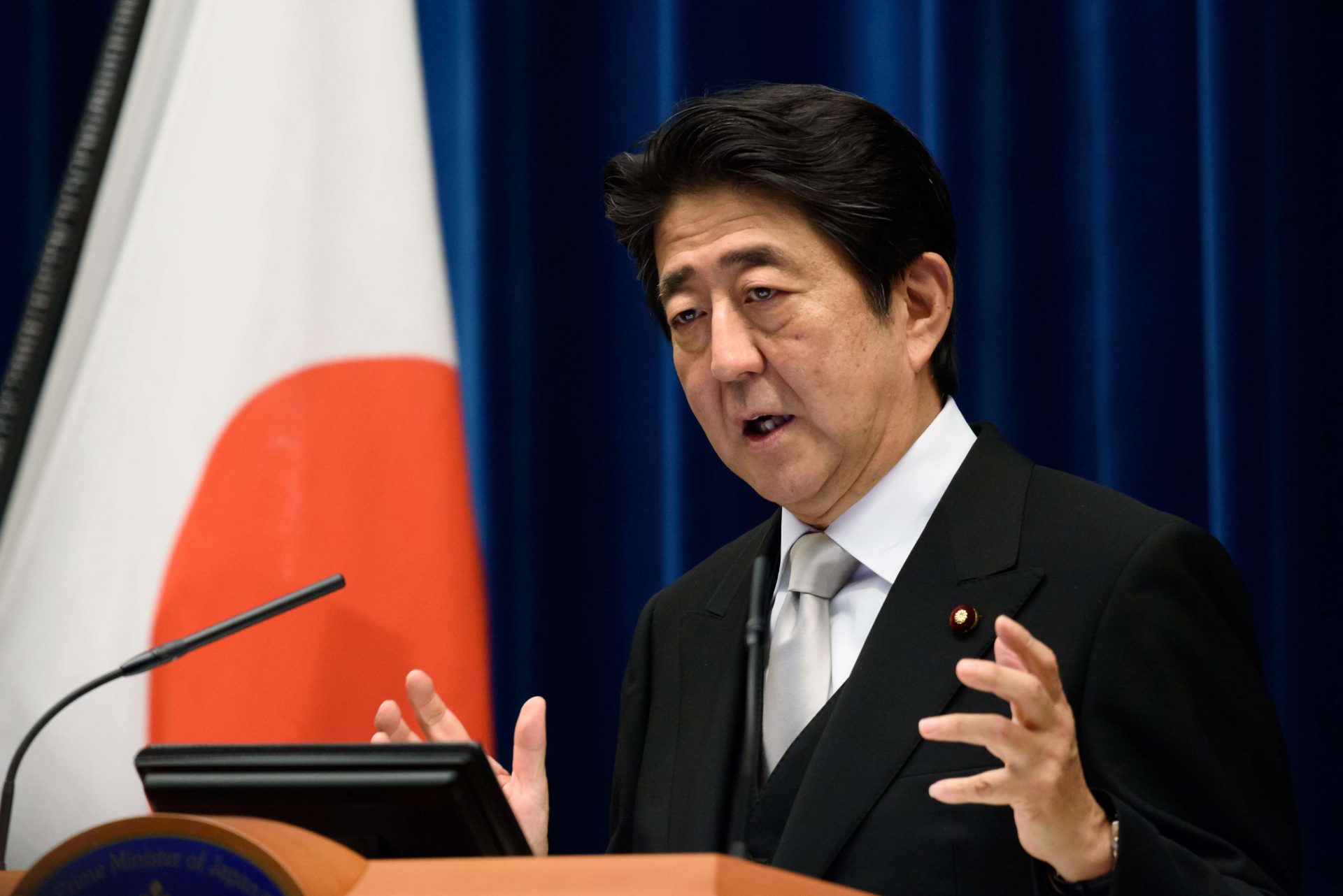 Le Premier ministre japonais Shinzo Abe. (Source : South China Morning Post)