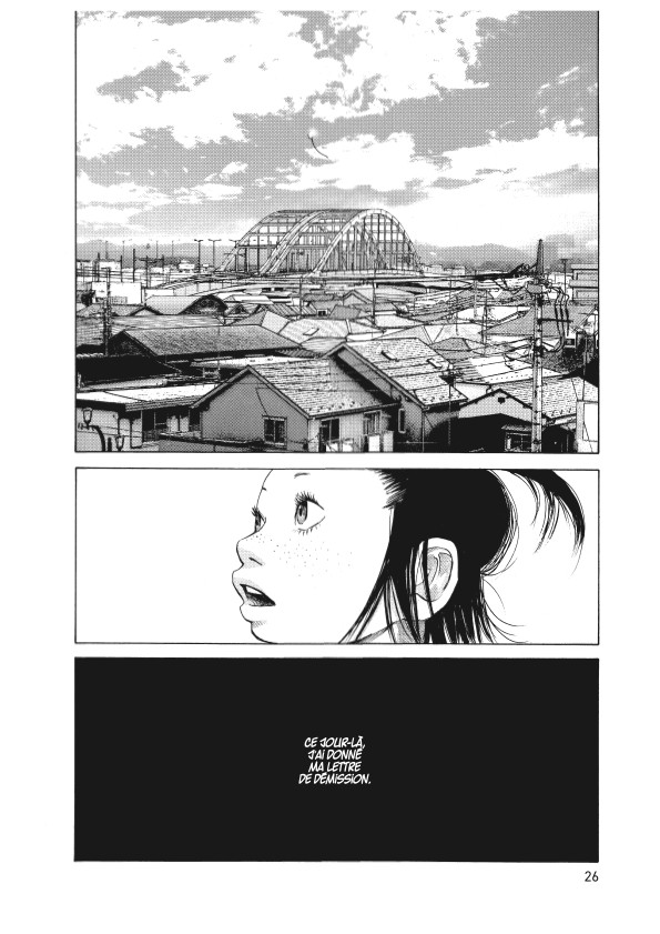 Extrait de la bande dessinée "Solanin, Intégrale", scénario et dessin de Inio Asano, Kana. (Copyright : Kana)