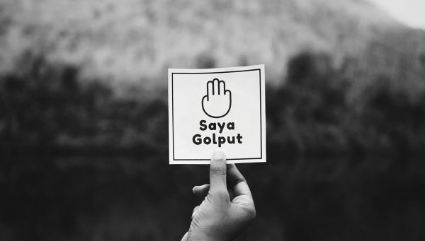 Sur les réseaux en Indonésie, le mouvement "Saya Golput" pour le vote blanc aux élections du 17 avril 2019 a pris une ampleur inattendue. (Source : Medium)