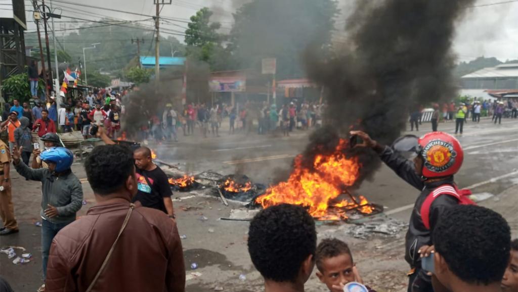 La province indonésienne de Papouasie occidentale est le lieu d'émeutes depuis le 19 août 2019. (Source : RFI)