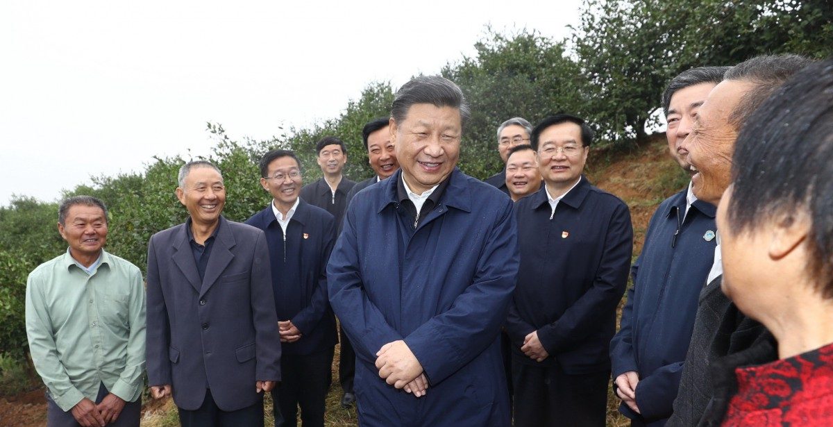 Le président chinois Xi Jinping en visite dans la province du Henan au centre du pays, le 18 septembre 2019. (Source : SCMP)