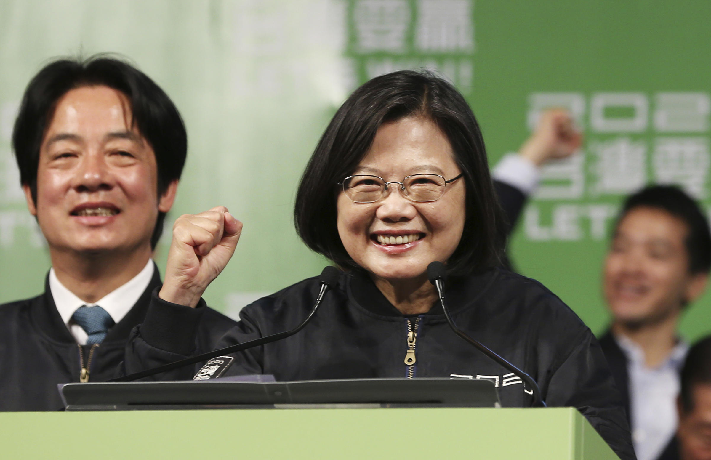 La présidente taïwanaise sortante Tsai Ing-wen a été réélue avec 57 % des voix le 11 janvier 2019. (Source : Hawai Public Radio)