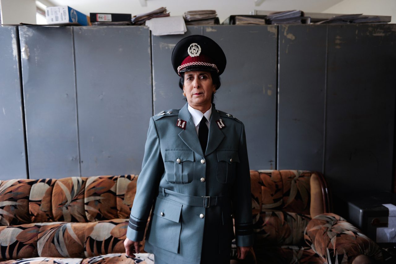 Farzana Wahidy, "Police Woman" (Policière), 2010. Collection de l’artiste. (Copyright : Farzana Wahidy)