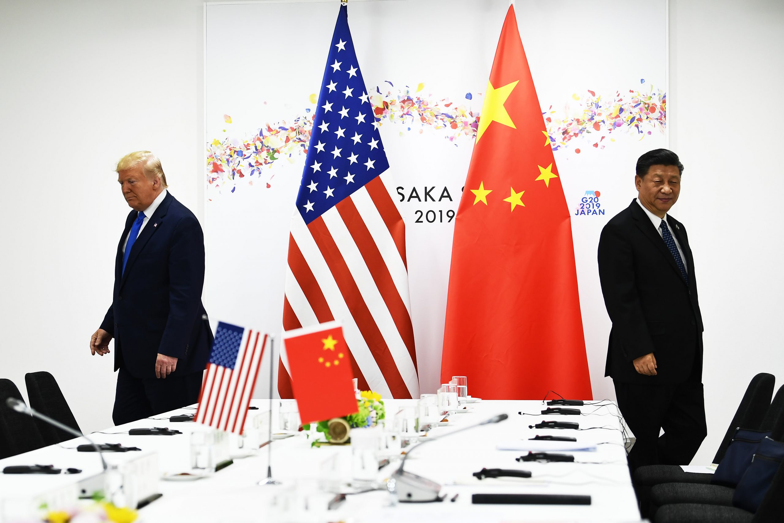 Le président Donald Trump et son homologue chinois Xi Jinping au sommet du G20 à Osaka le 29 juin 2019. (Source : CNBC)
