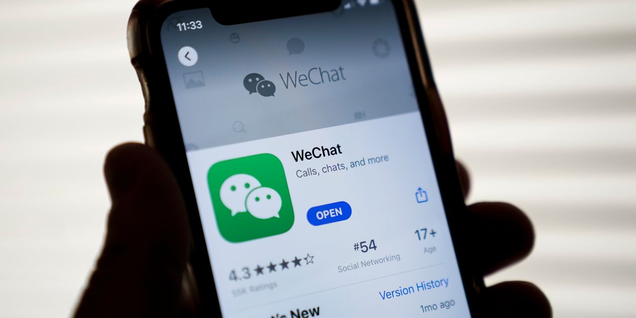 Le groupe Tencent, qui possède l'application WeChat, se trouve dans la tourmente avec la mise en examen de son vice-président Zhang Feng. (Source : Marketwatch)