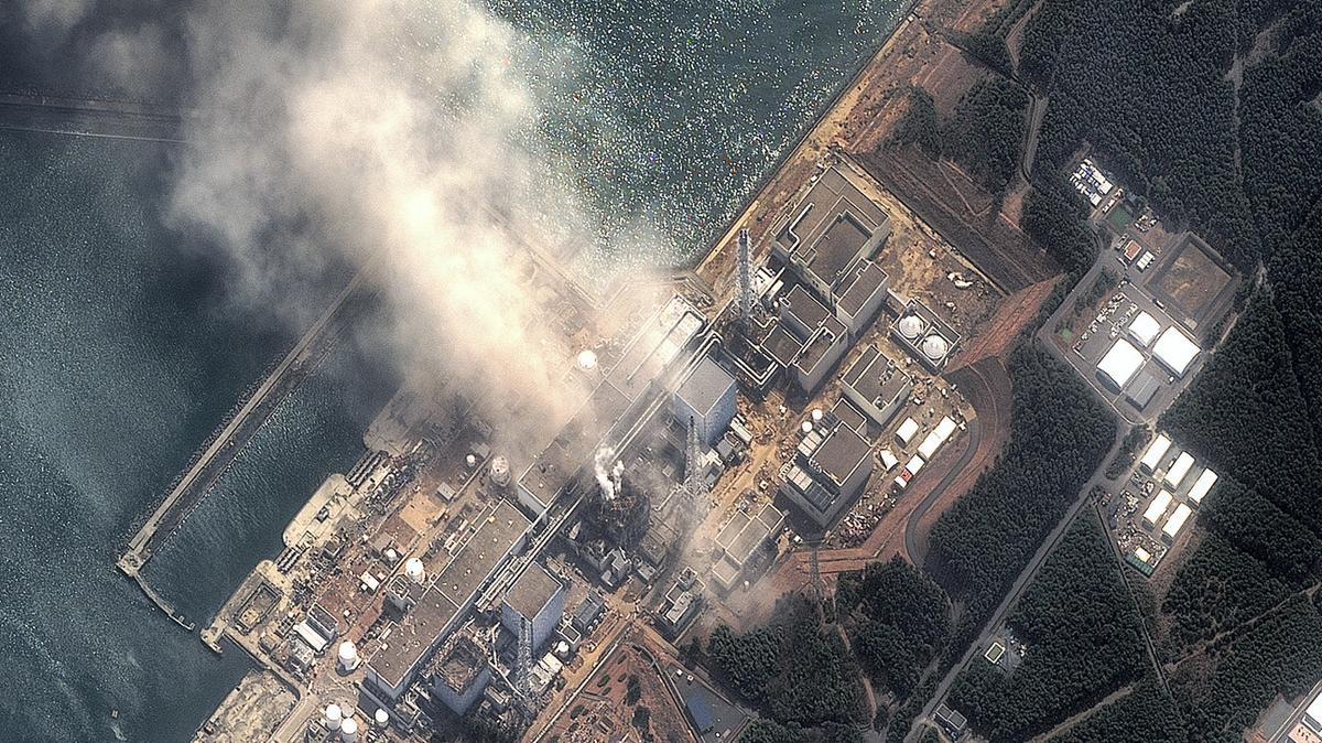 La centrale néuclaire de Fukushima Daiichi à Okumamachi, dans la préfecture de Fukushim. (Source : Fairwinds)