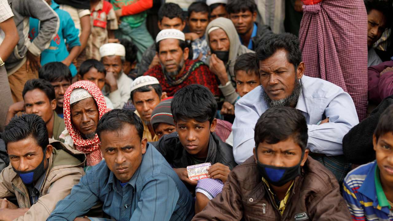 Réfugiés rohingyas au Bengal-Occidental en Inde, en janvier 2018. (Source : DNA India)