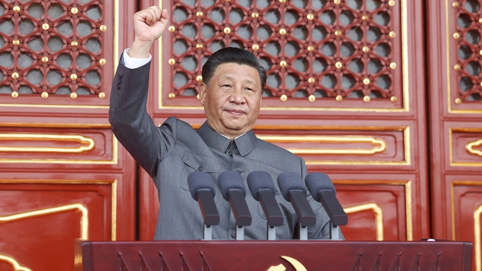 Le président chinois Xi Jinping lors des célébrations du centenaire du Parti communiste à Pékin, place Tiananmen, le 1er juillet 2021. (Source : CFR)