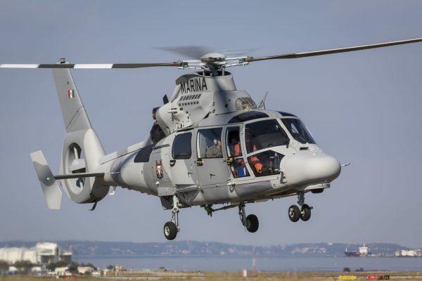 L'AS565 Panther d'Airbus Helicopters. (Source : Mer et marine)