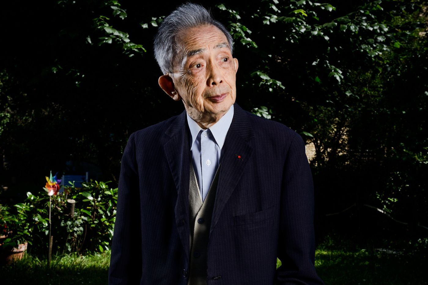 L'écrivain français et sinologue François Cheng, en 2017. (Source : La Croix)
