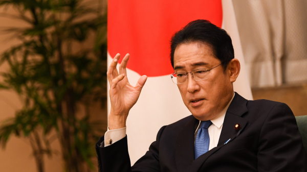 Le Premier ministre japonais Fumio Kishida. (Source : FT)
