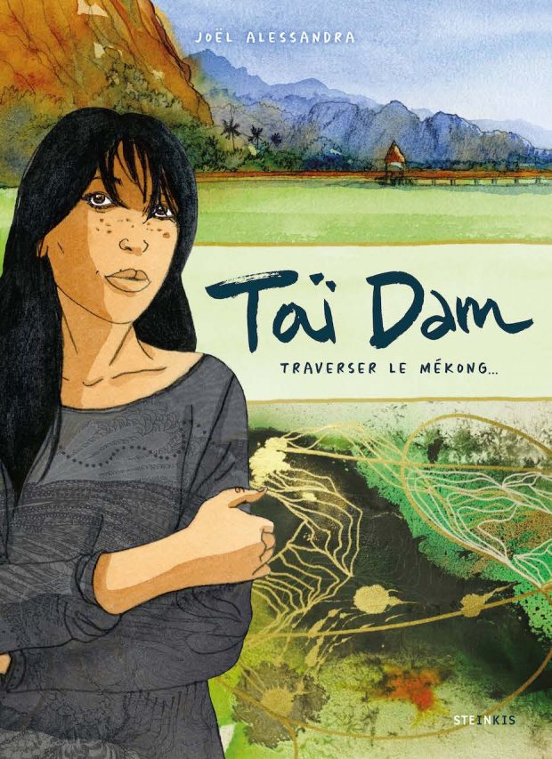 Couverture de la bande dessinée "Taï Dam", scénario et dessin Joël Alessandra, Steinkis. (Crédit : Steinkis)