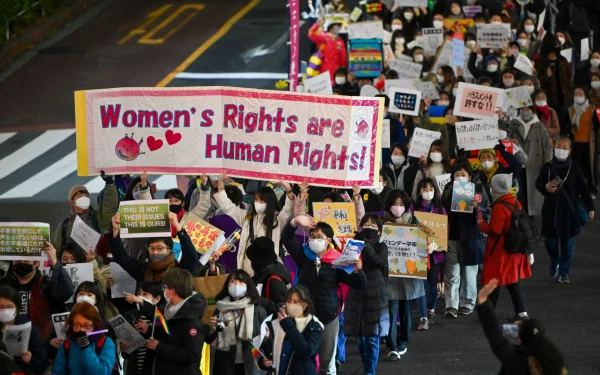 Les associations de défense du droit à l'avortement au Japon maintiennent la pression sur le gouvernement. (Source : Telegraph)
