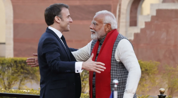 Photo Macron et Modi : ce que nous dit la visite du président français en Inde