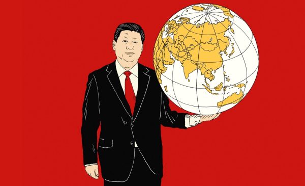 Détail de la couverture de la bande dessinée "Xi Jinping, l’empereur du silence", scénario Eric Meyer, dessin Gianluca Costantini, Delcourt. (Crédit : Delcourt)