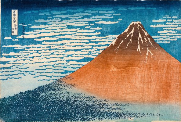 Illustration tirée du livre "Hokusai", Andreas Marks, 722 pages, Taschen. (Crédit : Taschen)